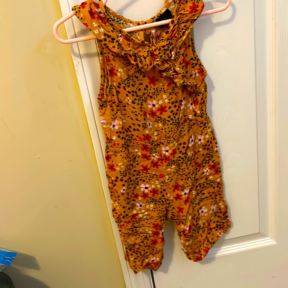 Art Class Floral Jumpsuit